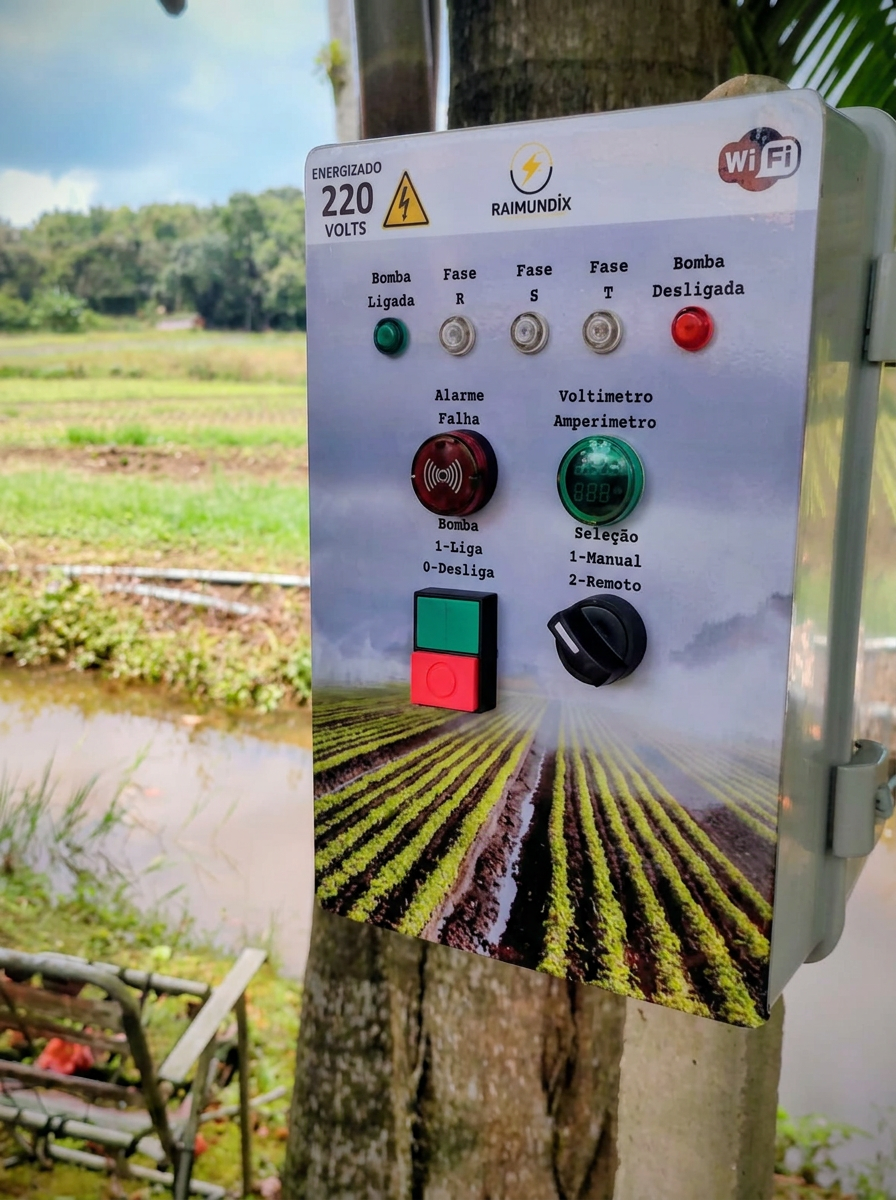 Comando para irrigação
