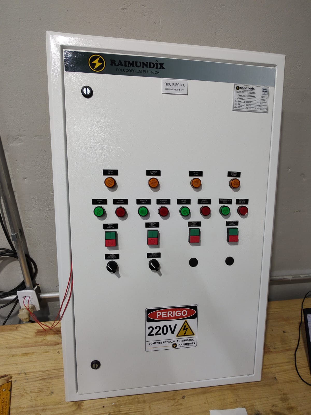 Quadro de área de lazer